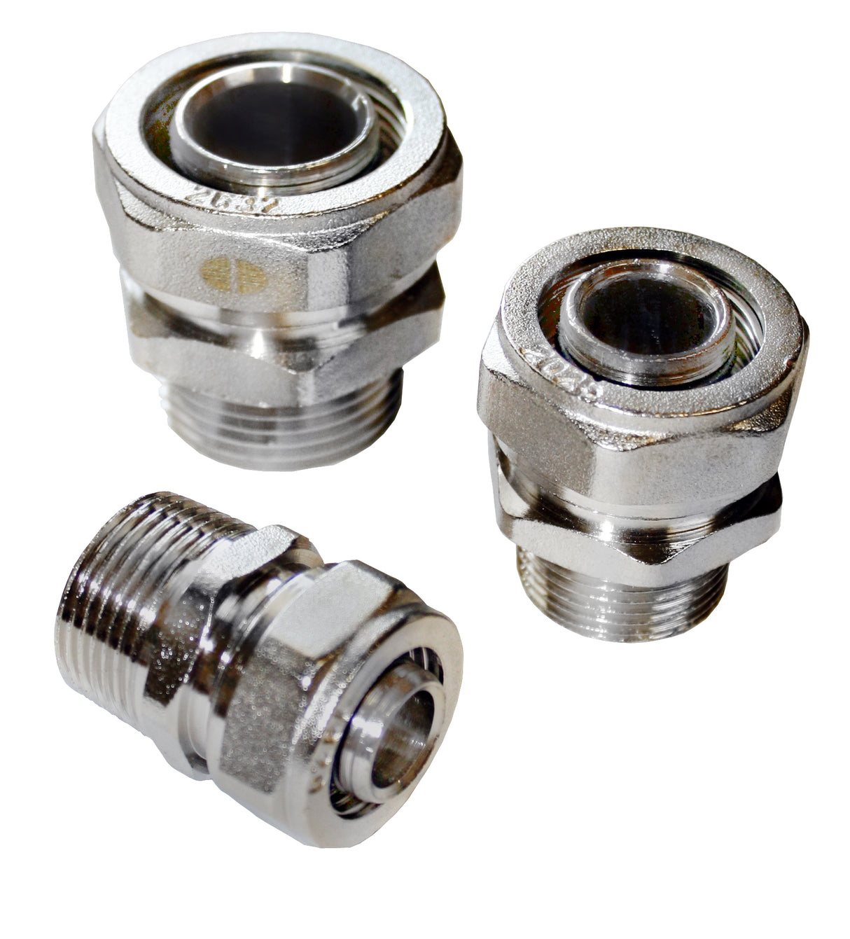 16mm x 1/2" Male Straight Union Compression Fitting