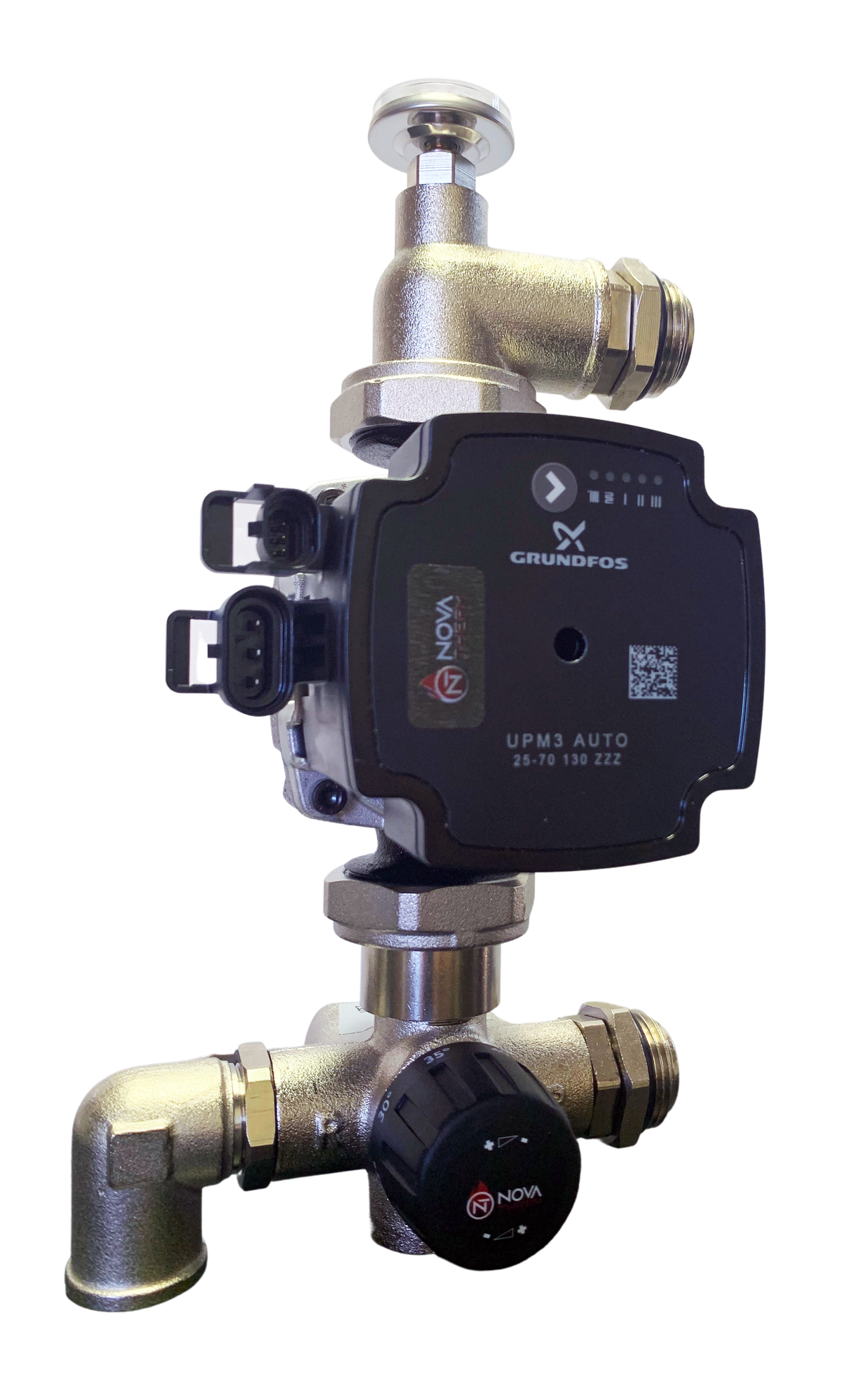 ExpressUFH re-Assembled "A" Rated Grundfoss Thermomix Temperature Control Unit -Including Grundfos UP